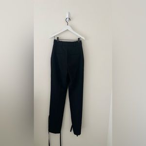 A.L.C Black Wide Leg Dress Pant